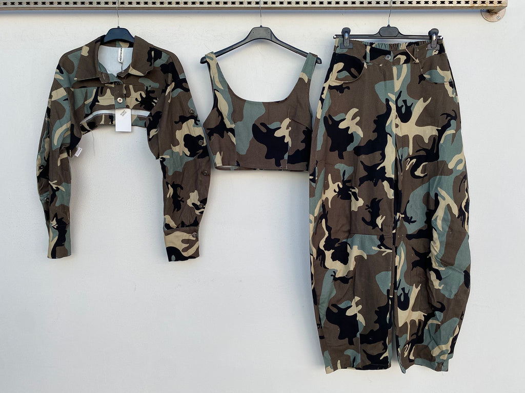 Completo Tre Pezzi Military