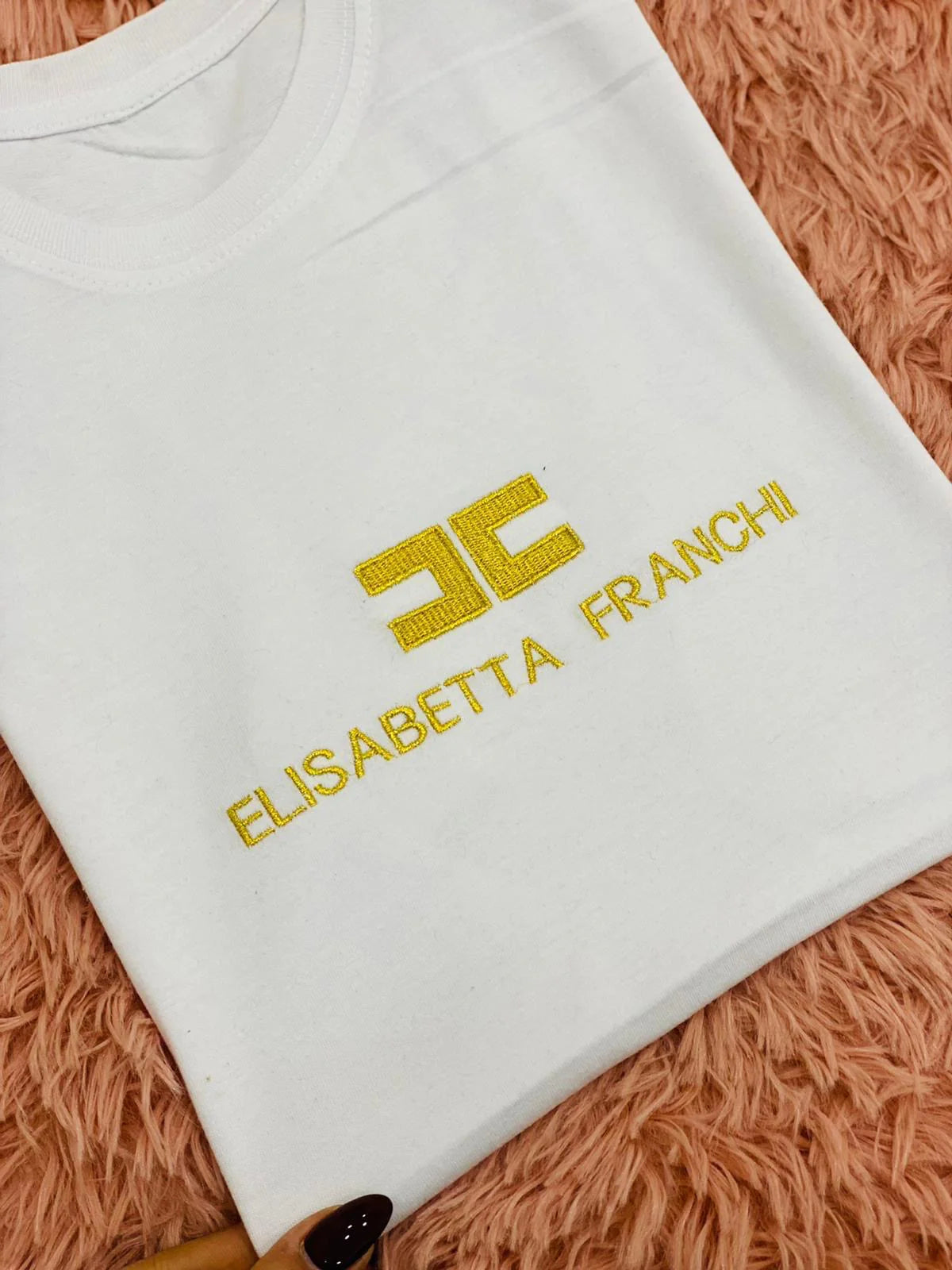 T-shirt E.F Ricamata